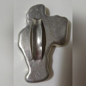 Silver Metal Cookie Cutter